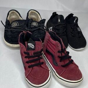 Bundle boys shoes toddler 7, 7.5